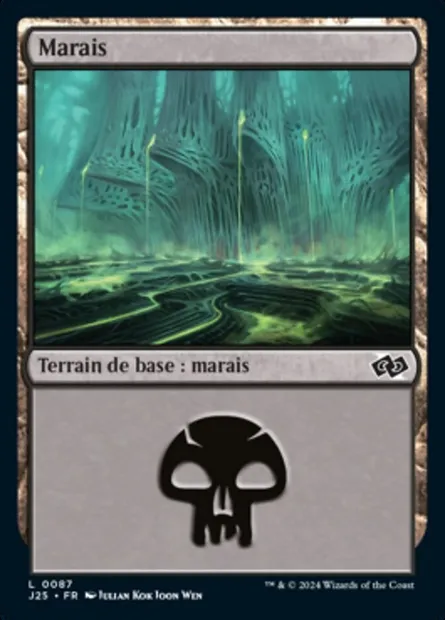 Marais, carte Magic J25 87 — extension Foundations Jumpstart