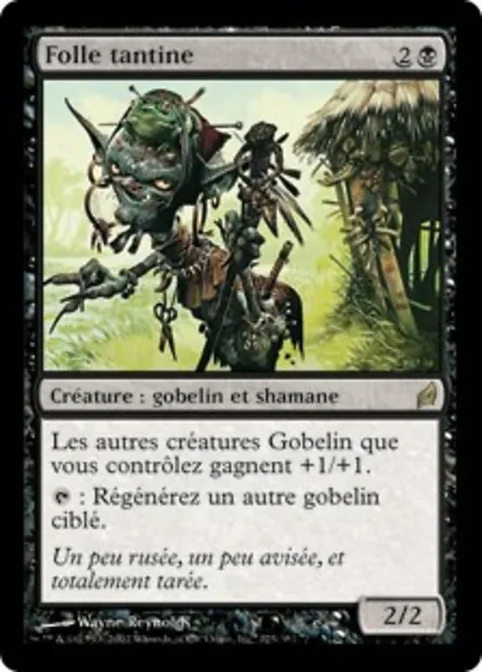 Folle tantine, carte Magic LRW 123 — extension Lorwyn