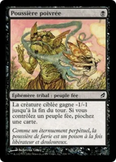 Poussière poivrée, carte Magic LRW 134 — extension Lorwyn