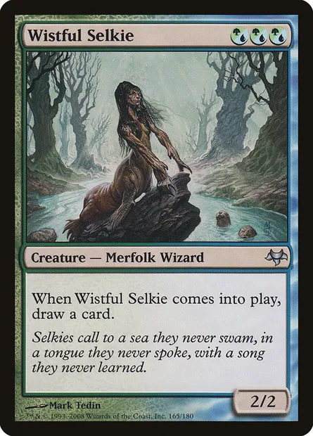 Wistful Selkie, Magic card EVE 165 — Eventide set