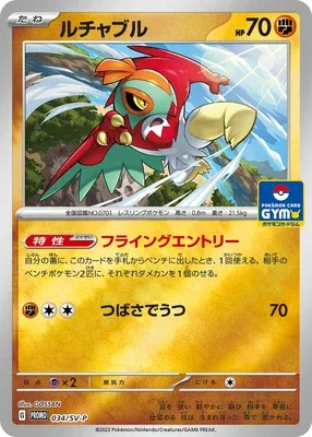 Hawlucha, Pokémon card SV-P 034 — Scarlet & Violet Promos set
