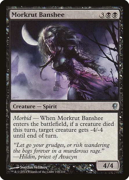 Morkrut Banshee, Magic card CNS 118 — Conspiracy set