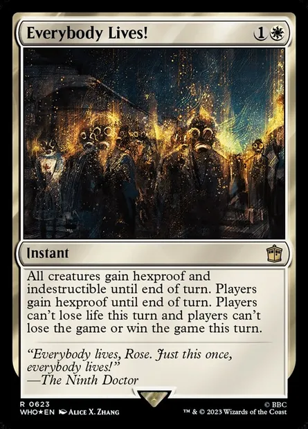 Everybody Lives!, Magic card WHO 623 — Doctor Who set