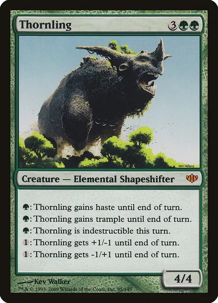 Thornling, Magic card CON 95 — Conflux set