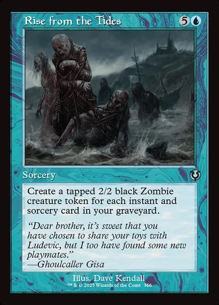Rise from the Tides, Magic card INR 366 — Innistrad Remastered set