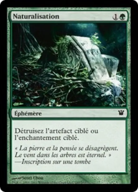 Naturalisation, carte Magic ISD 197 — extension Innistrad