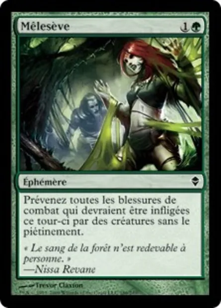 Mêlesève, carte Magic ZEN 186 — extension Zendikar