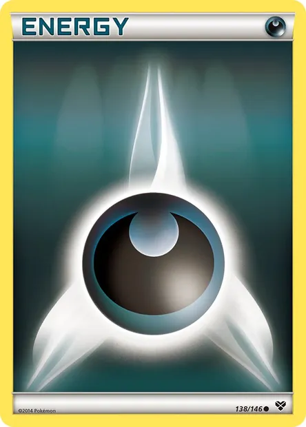 Darkness Energy, Pokémon card XY 138 — XY set
