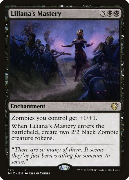Liliana's Mastery, Magic card MIC 123 — Midnight Hunt Commander set