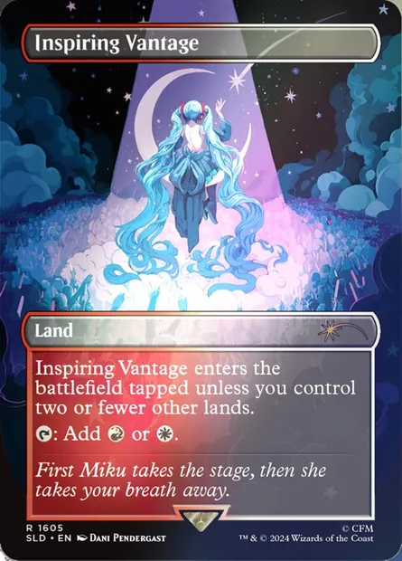 Inspiring Vantage, Magic card SLD 1605★ — Secret Lair Drop set