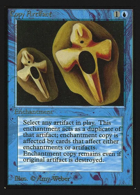 Copy Artifact, Magic card CEI 54 — Intl. Collectors' Edition set