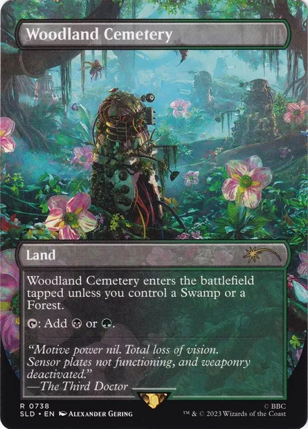 Cimetière des sylves, carte Magic SLD 738 — extension Secret Lair Drop