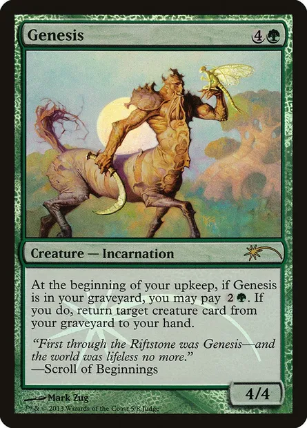 Genesis, Magic card J13 5 — Judge Gift Cards 2013 set