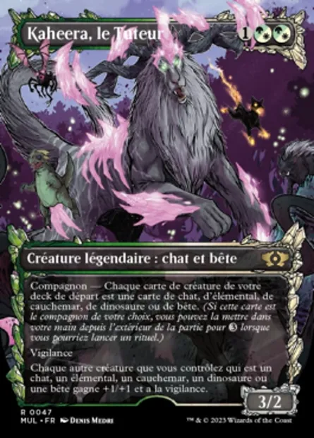 Kaheera, le Tuteur, carte Magic MUL 47 — extension Multiverse Legends