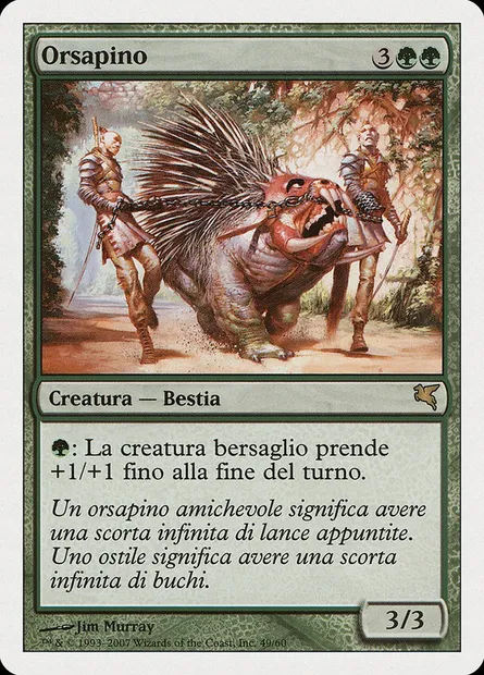 Oursépic, carte Magic PSAL K49 — extension Salvat 2005