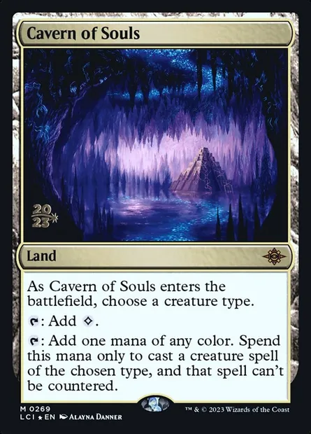 Caverne des âmes, carte Magic PLCI 269s — extension The Lost Caverns of Ixalan Promos