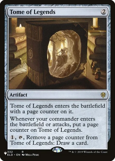 Tome of Legends, Magic card PLST ELD-332 — The List set
