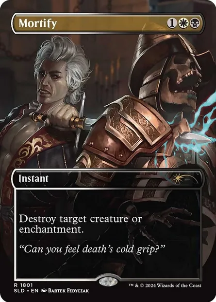 Mortification, carte Magic SLD 1801 — extension Secret Lair Drop