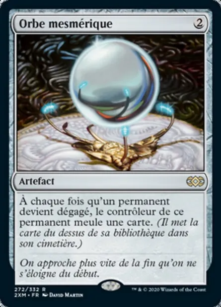 Orbe mesmérique, carte Magic 2XM 272 — extension Double Masters