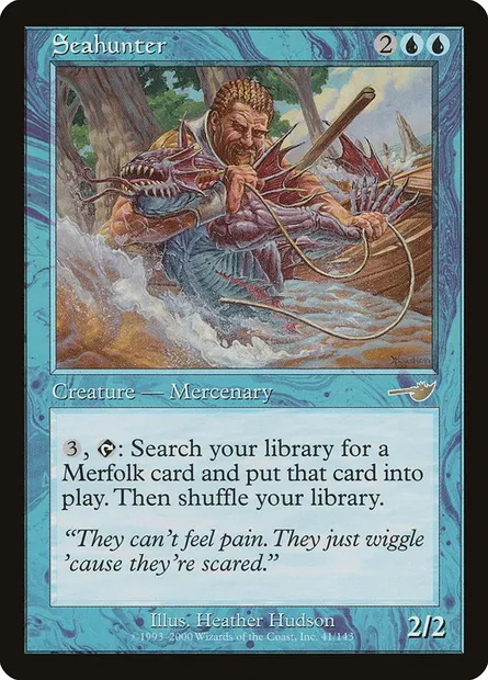 Seahunter, Magic card NEM 41 — Nemesis set