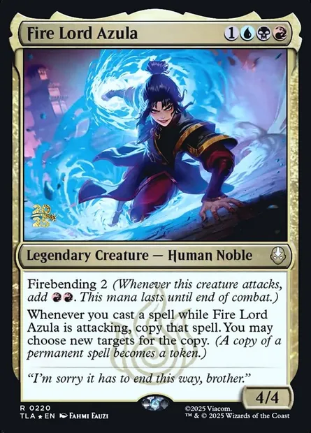 Fire Lord Azula, Magic card PTLA 220s — Avatar: The Last Airbender Promos set