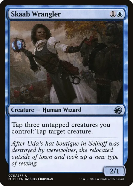 Skaab Wrangler, Magic card MID 75 — Innistrad: Midnight Hunt set