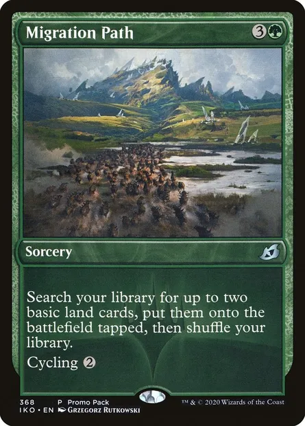 Migration Path, Magic card IKO 368 — Ikoria: Lair of Behemoths set