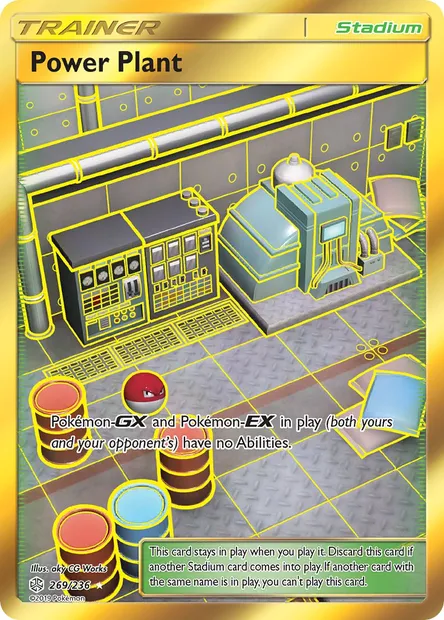 Power Plant, Pokémon card CEC 269 — Cosmic Eclipse set