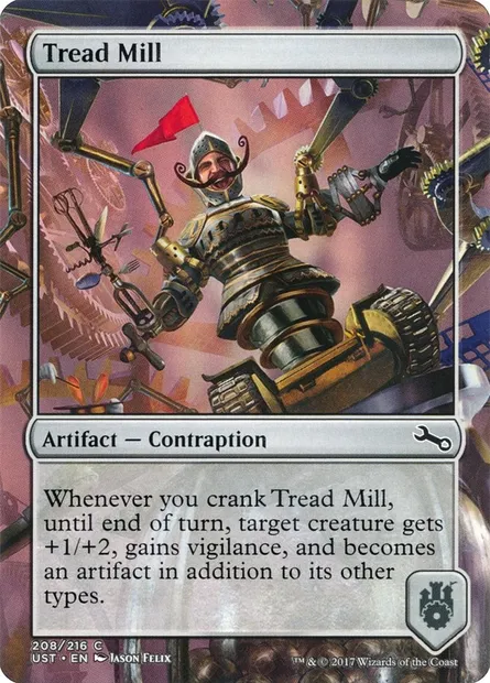 Tread Mill, carte Magic UST 208 — extension Unstable
