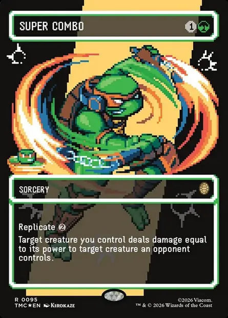 Super Combo, Magic card TMC 95 — Teenage Mutant Ninja Turtles Eternal set