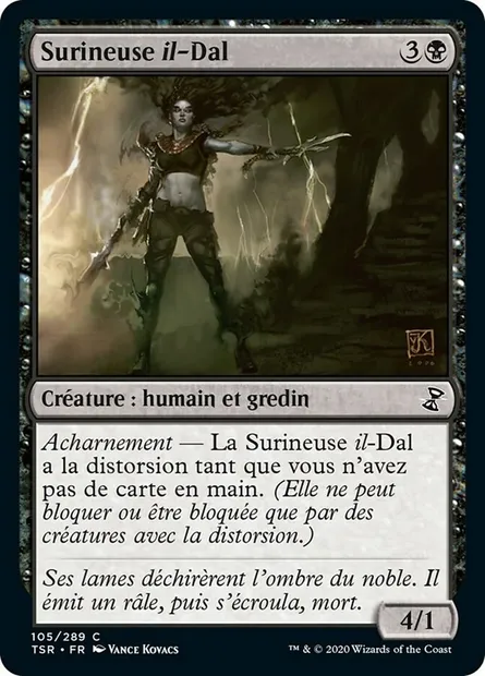 Surineuse il-Dal, carte Magic TSR 105 — extension Spirale Temporelle Remastered