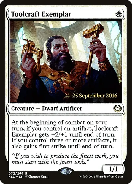 Archétype de façonneur d'outils, carte Magic PKLD 32s — extension Kaladesh Promos
