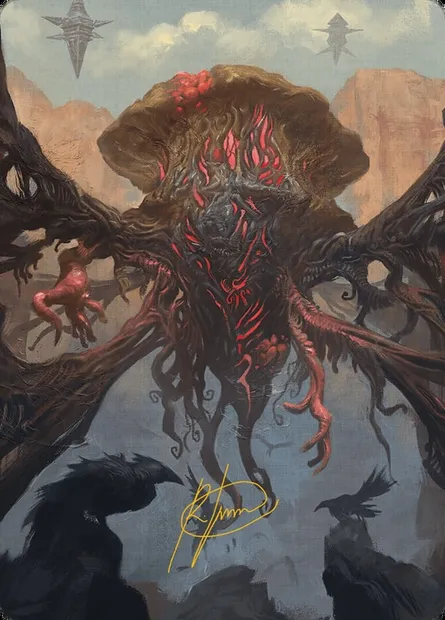 Inversion Behemoth // Inversion Behemoth, Magic card AMH3 27 — Modern Horizons 3 Art Series set