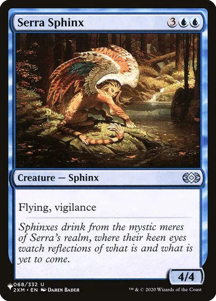 Sphinx de Serra, carte Magic PLST 2XM-68 — extension The List