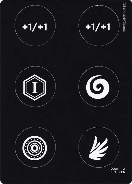 Punchcard // Punchcard, Magic card TFIN 37 — Final Fantasy Tokens set