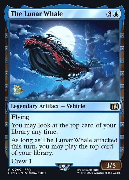 The Lunar Whale, Magic card PFIN 60s — Final Fantasy Promos set