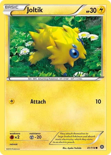 Joltik, Pokémon card STS 41 — Steam Siege set