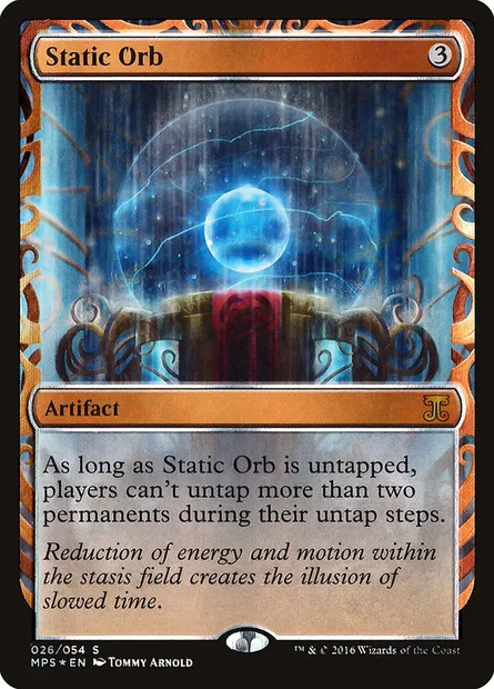 Orbe statique, carte Magic MPS 26 — extension Kaladesh Inventions