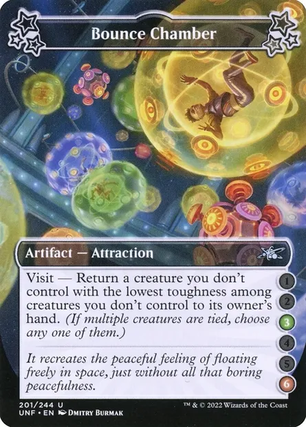 Bounce Chamber, Magic card UNF 201b — Unfinity set