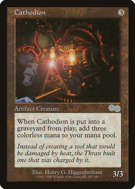 Cathodion, carte Magic USG 287 — extension Epopée d'Urza