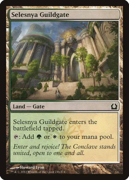 Selesnya Guildgate, Magic card RTR 246 — Return to Ravnica set