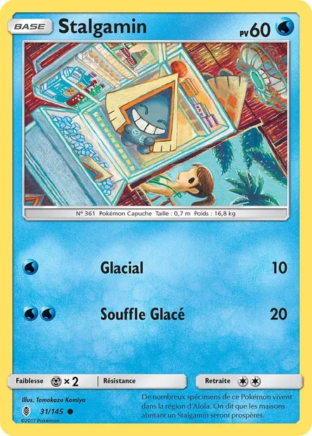 Stalgamin, carte Pokémon GRI 31 — extension Gardiens Ascendants