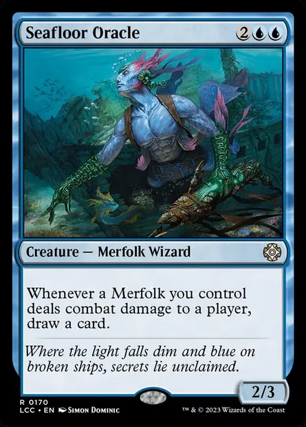 Seafloor Oracle, Magic card LCC 170 — The Lost Caverns of Ixalan Commander set
