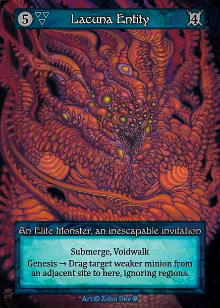 Lacuna Entity, Sorcery card GOT 108 — Gothic set