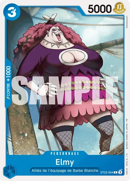 Elmy, carte One Piece ST22-004 — extension ACE ET NEWGATE