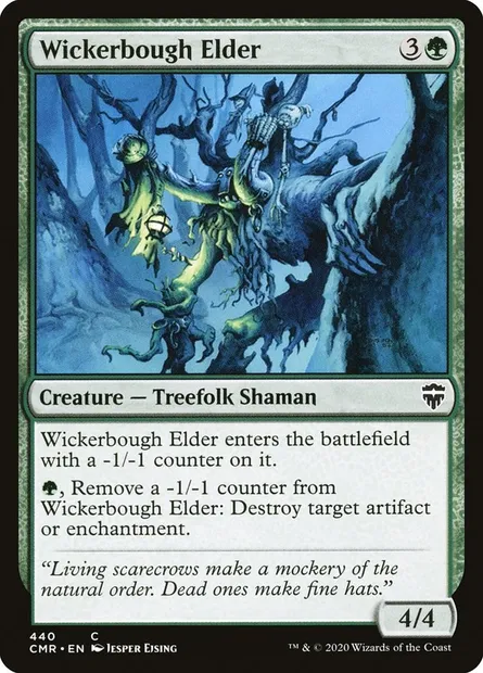 Wickerbough Elder, Magic card CMR 440 — Commander Legends set
