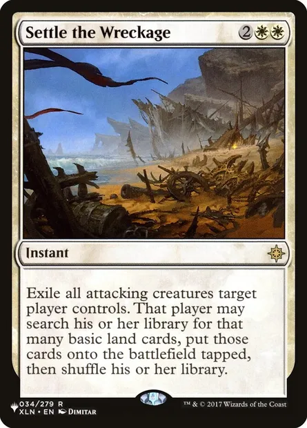Settle the Wreckage, Magic card PLST XLN-34 — The List set