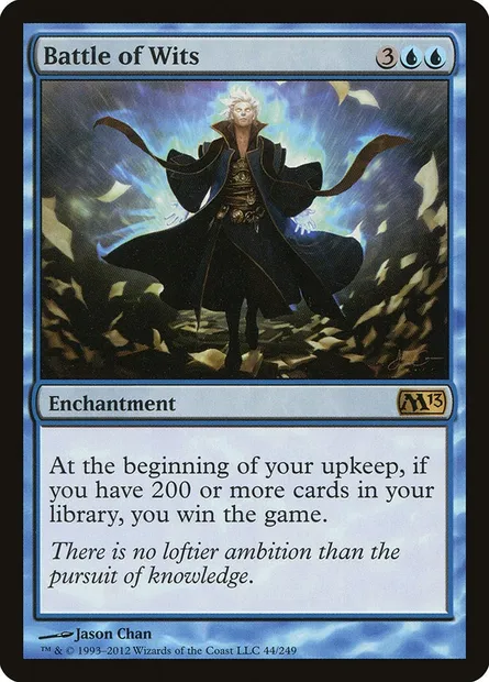 Battle of Wits, Magic card M13 44 — Magic 2013 set