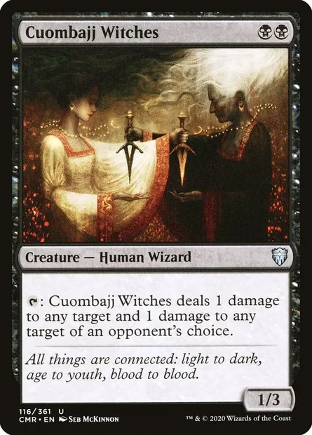 Cuombajj Witches, Magic card CMR 116 — Commander Legends set