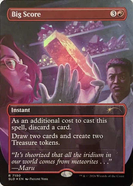 Big Score, Magic card SLD 7190 — Secret Lair Drop set